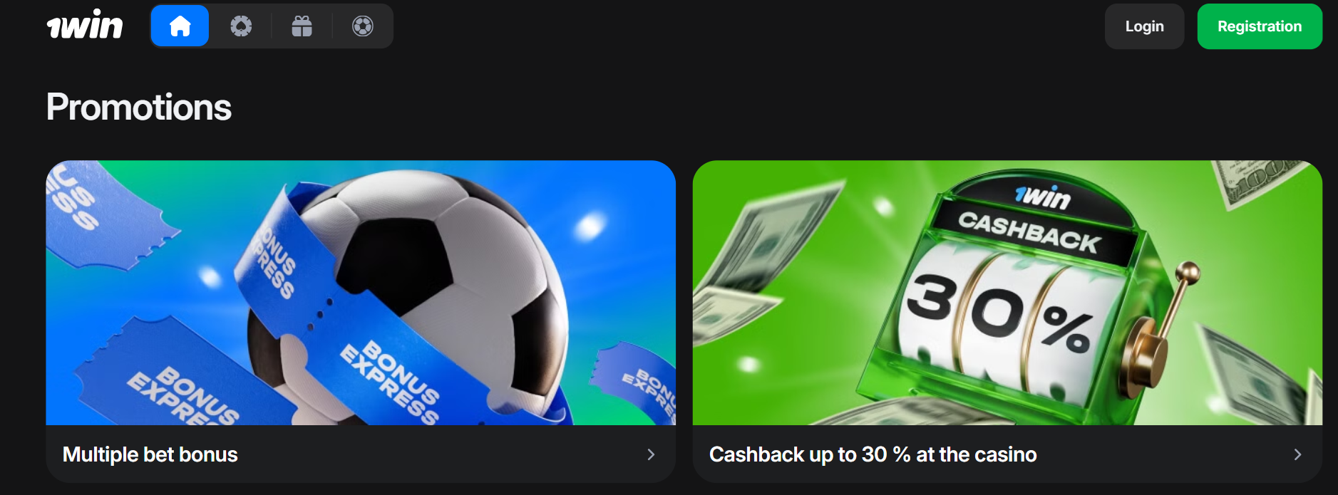 Claim sports betting bonus at 1win Indonesia platform